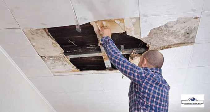 Sellar Gotera en el Tejado en Cuéllar, Segovia